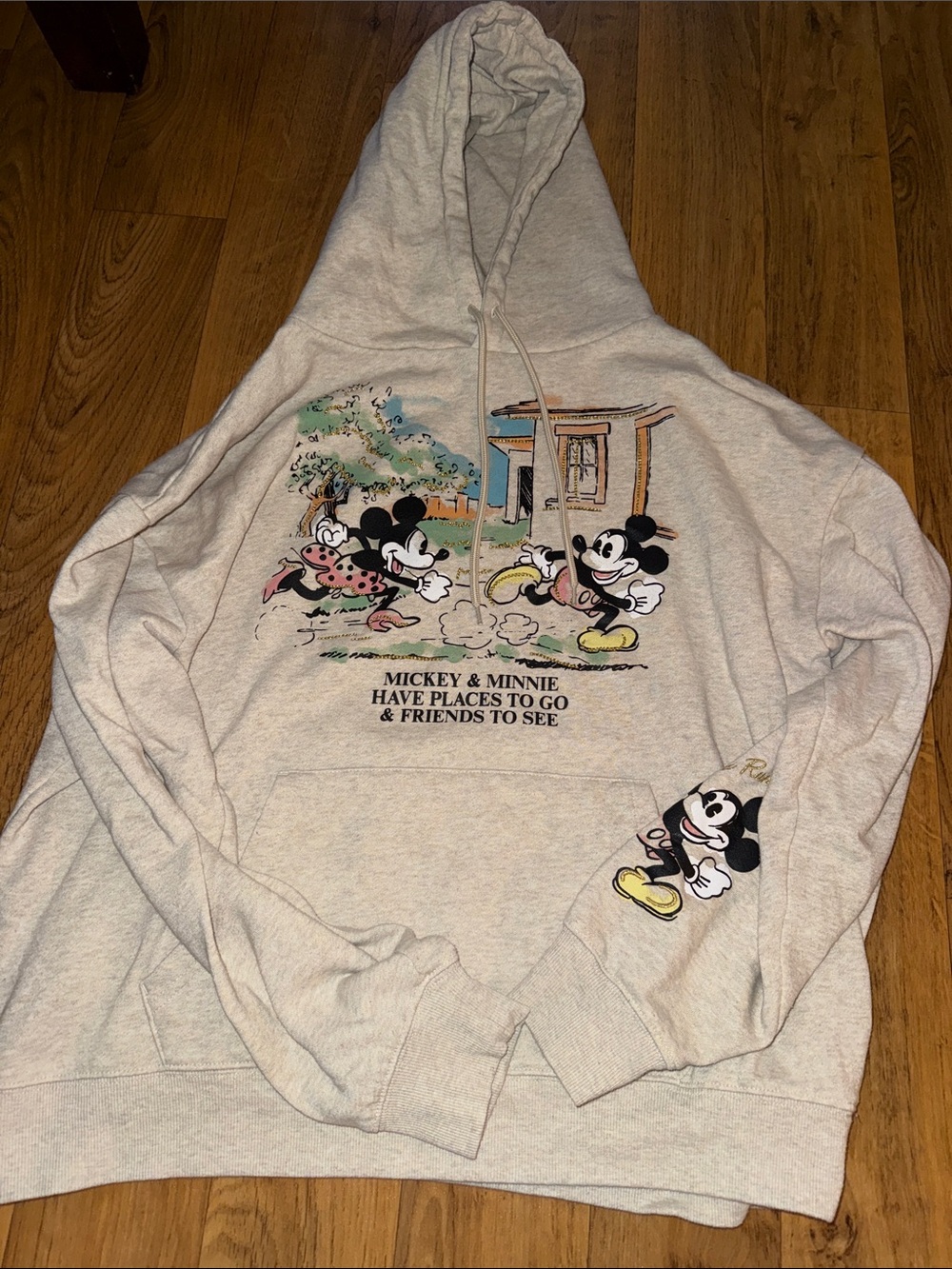 Mickey & Minnie Mouse women’s hoodie